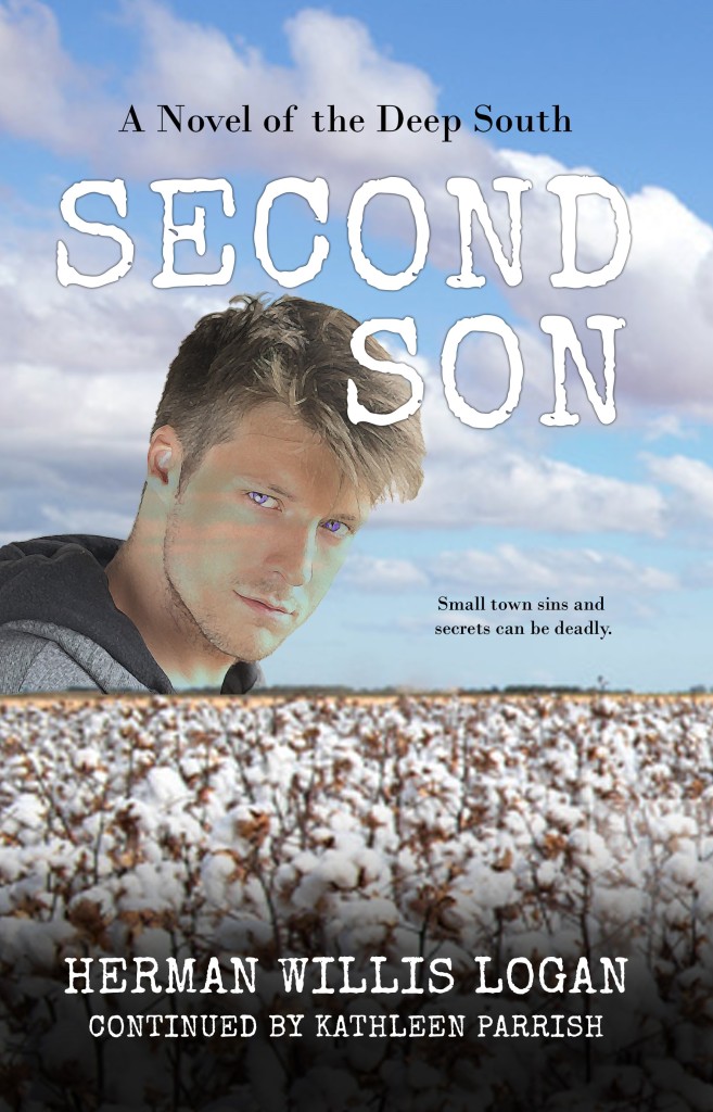 Cover art for Second Son. A pensive young man looking over a cotton field.